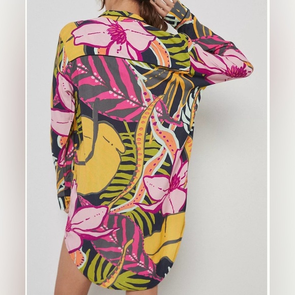 Anthropologie Maaji Summer Harmony Sleep Tunic size Medium - Picture 3 of 12